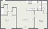 2 Bedroom 2 Bath 1005 Sq Ft v2 2 Bedroom 2 Bath 1005 Sq Ft v2 at Medina Village Apartments - SPM, Integrity Realty LLC, Medina, OH, 44256